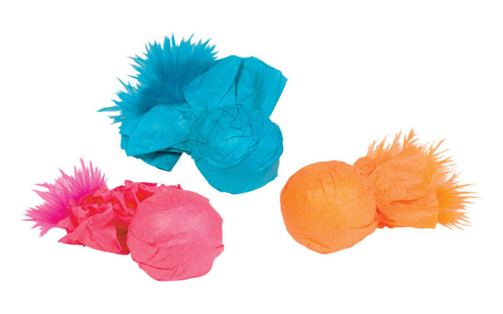 CAT TOY RATL/FTHR3PC