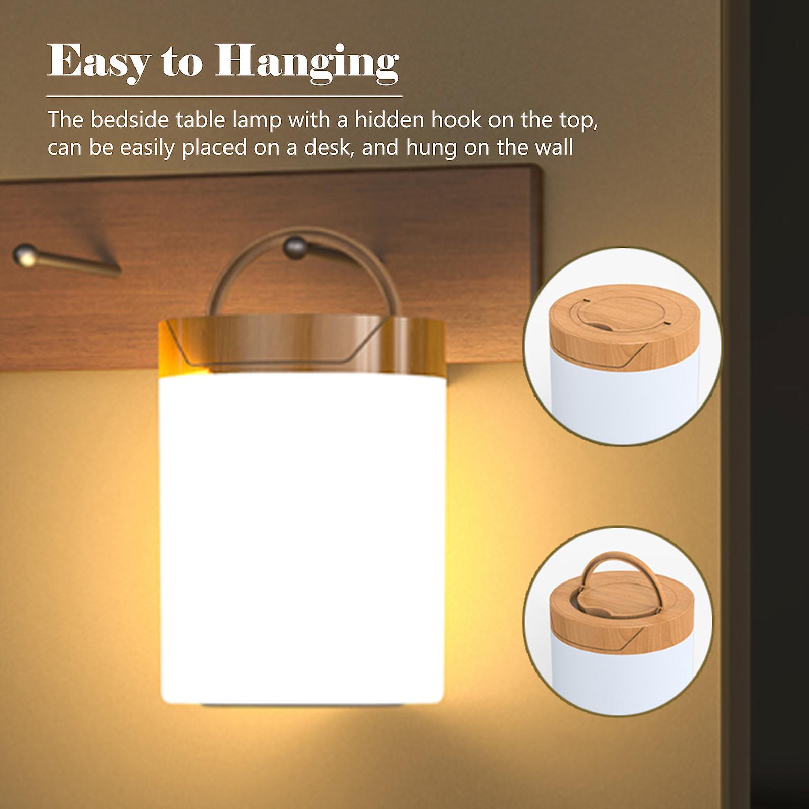 Bedside Table Lamp， Usb Cable， User Guide