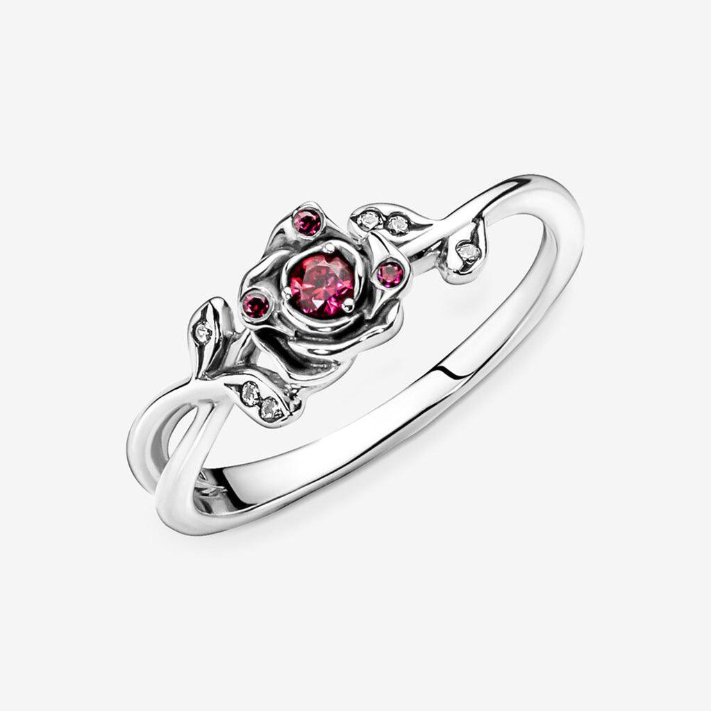 PANDORA  Disney Beauty and the Beast Rose Ring