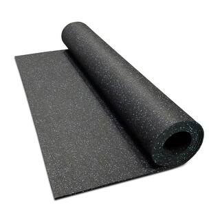 Survivor SportFloor Isometric Blue 48 in. x 180 in. x 0.3 in. Rubber GymWeight Room Flooring Rolls (60 sq. ft.) 01050805109