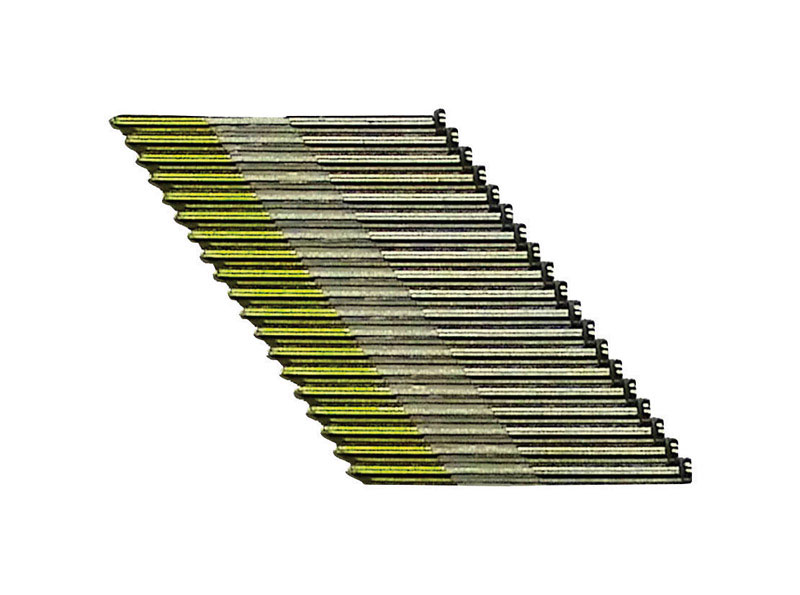 National Nail Pro-Fit 2 in. 15 Ga. Angled Strip Electro Galvanized Finish Nails 25 deg 3500 pk