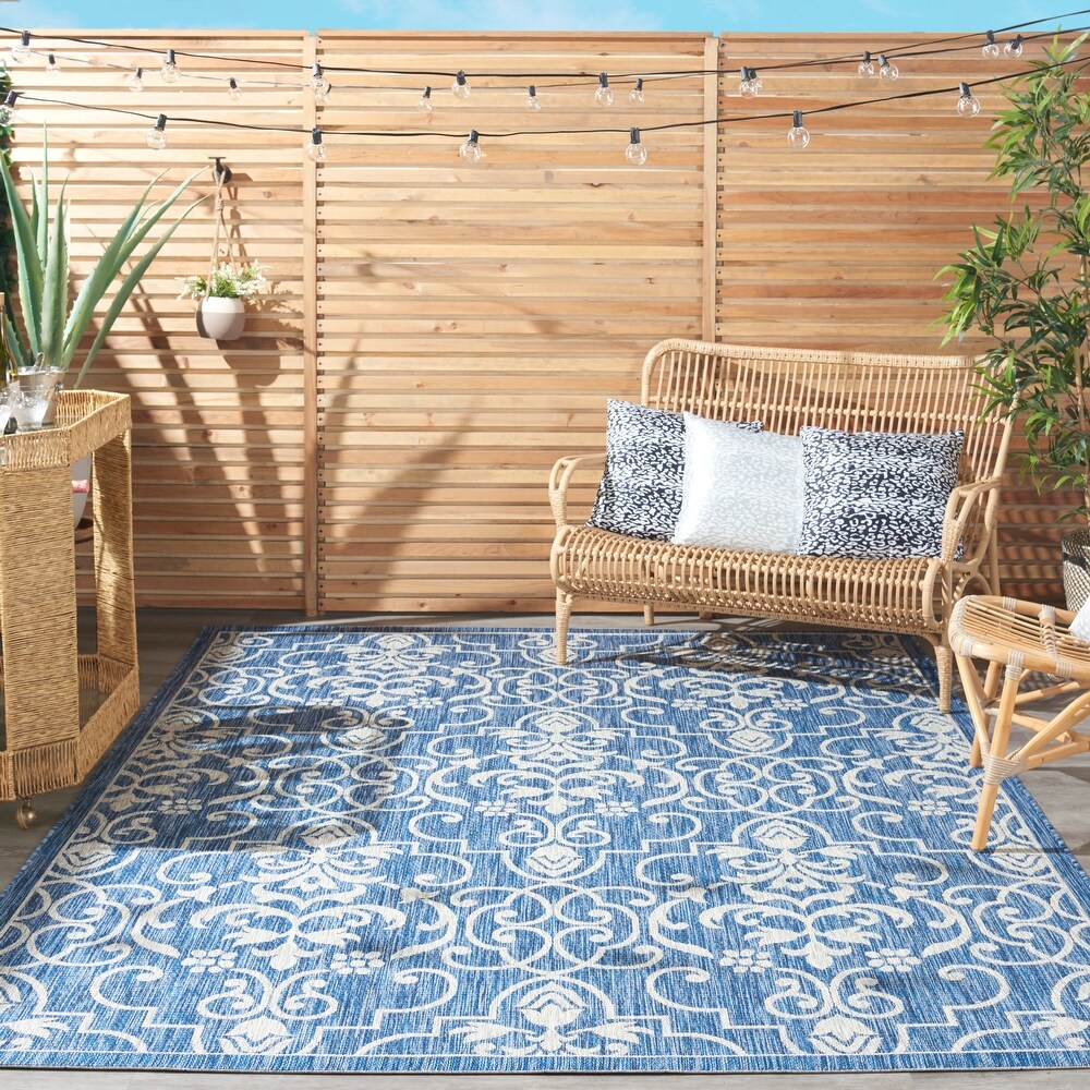 Nourison Garden Party Trellis Indoor/Outdoor Area Rug