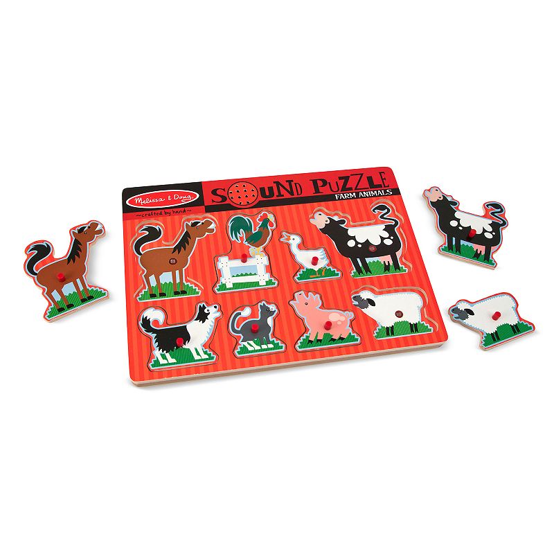 Melissa and Doug Farm Animals Sound Puzzle