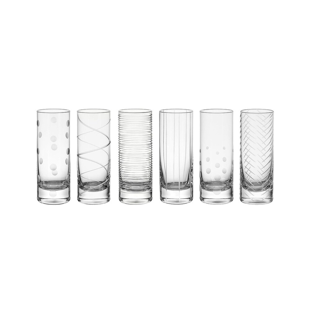 Mikasa Cheers Shot Glasses  Set Of 6