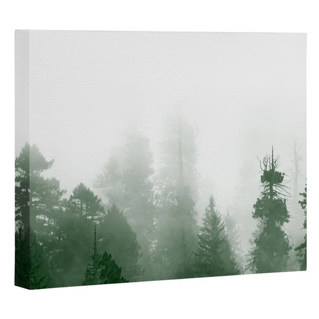 Nature Magick Green Forest Adventure Art Canvas Deny Designs