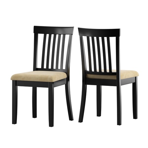 Wilmington Black Dining Chair (Set of 2) by iNSPIRE Q Classic