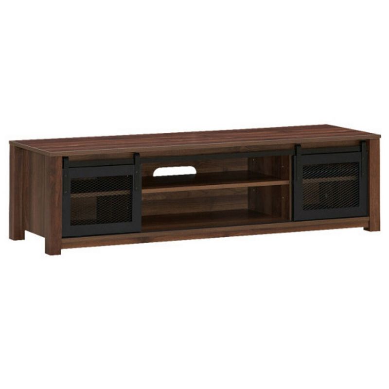 TV Stand Entertainment Center for TV's up to 65 Inch with Adjustable Shelves