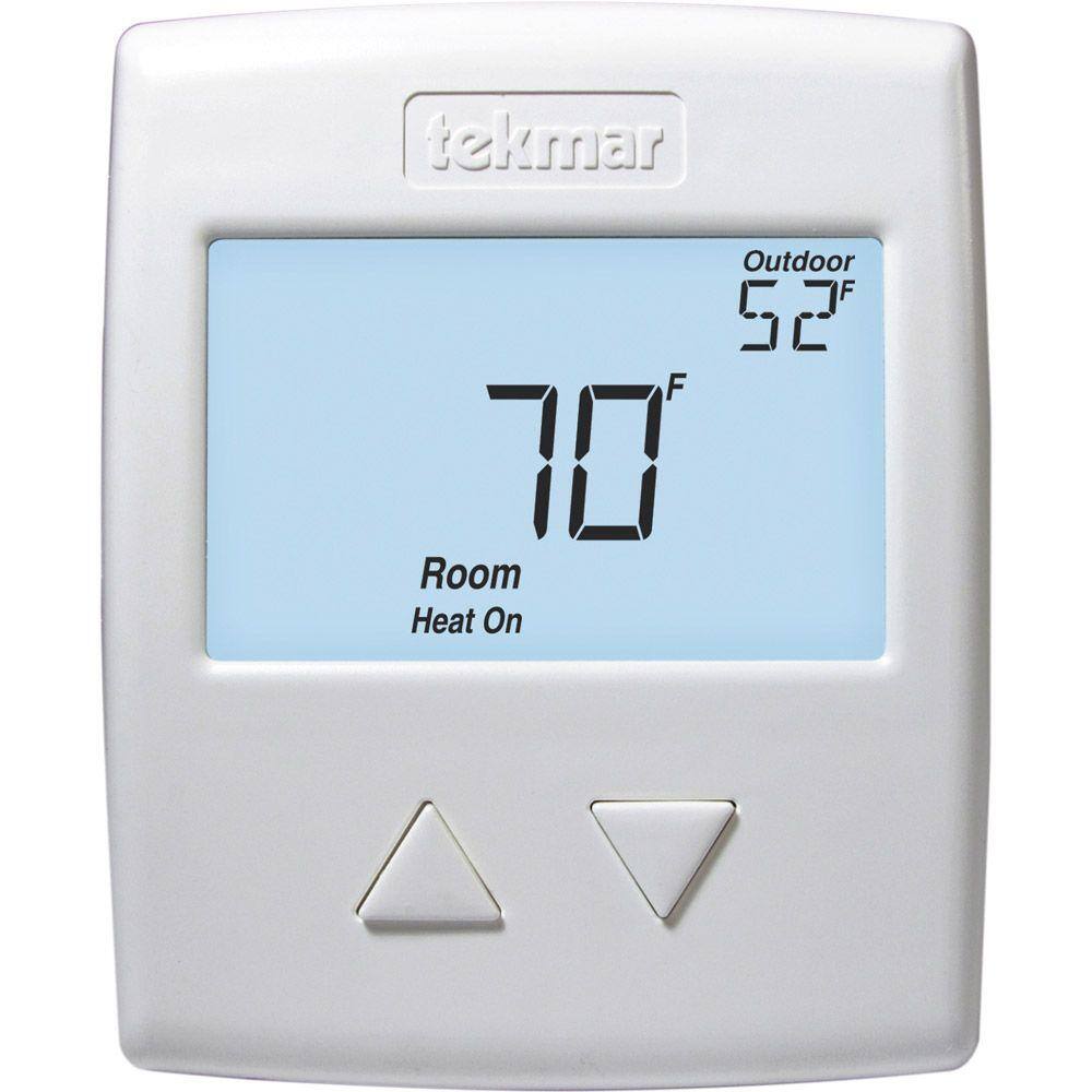 tekmar Radiant 519 - Digital Non-Programmable 1-Stage Heat Thermostat with Slab Sensor 079 TEK519