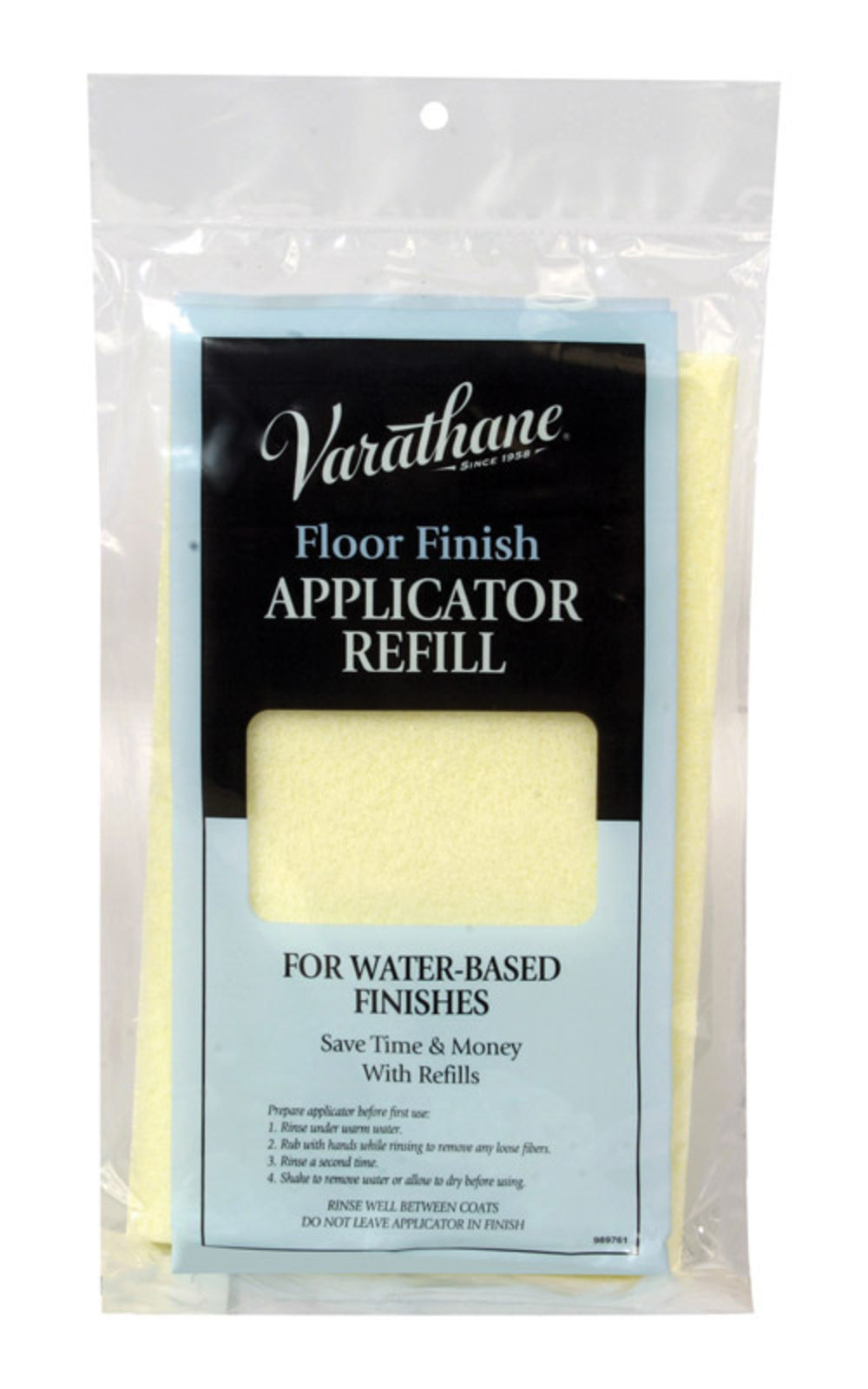 PAD WATER FLOOR FNSH RFL