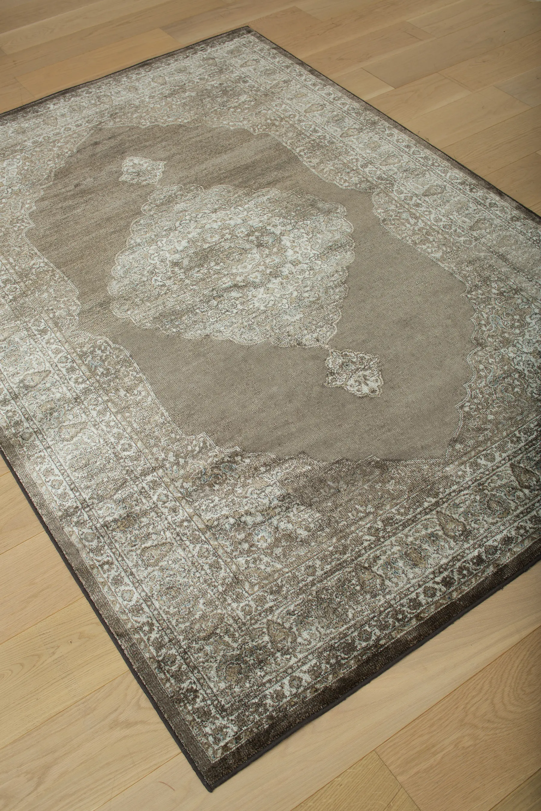 Sonoma 5 x 8 Brown and Beige Area Rug