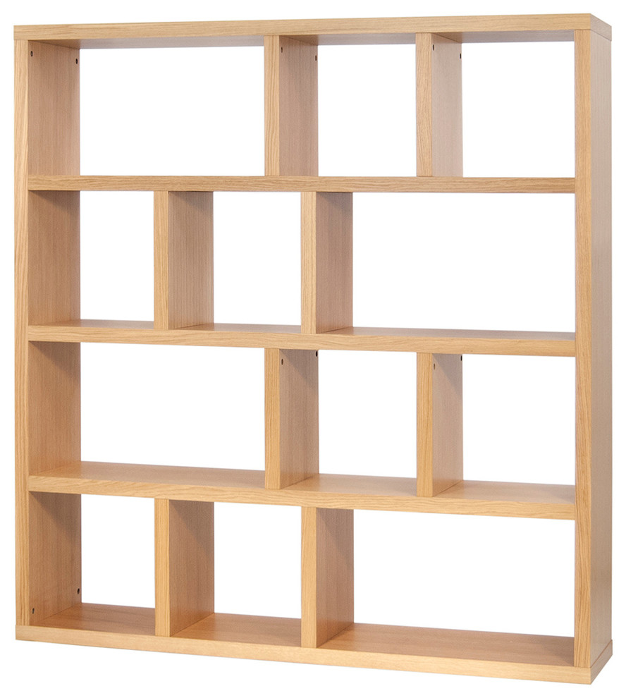 Tema Berlin 4 Levels 150 Wood Bookcase   Transitional   Bookcases   by Ella Modern  Houzz