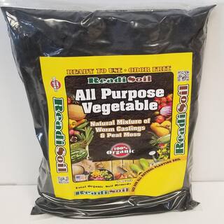 Readi Soil 8 Qt. 100% Organic Worm Castings All Purpose Vegetable Blend RSAPVB-8