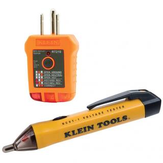 Klein Tools Outlet Tester Set 2-Piece 80025