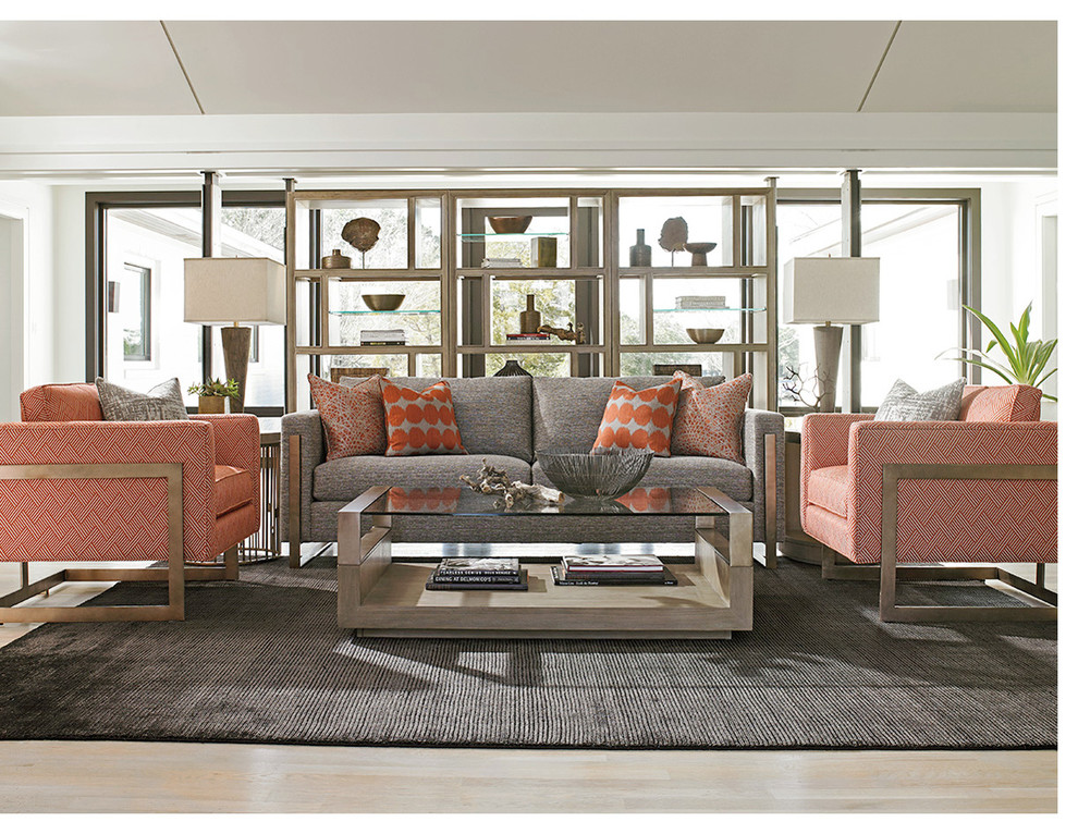 Center Stage Rectangular Cocktail Table   Contemporary   Coffee Tables   by Benjamin Rugs and Furniture  Houzz