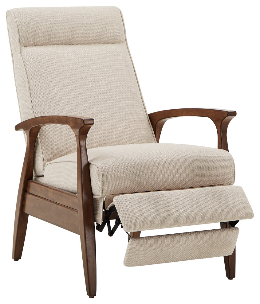 Winfryd 25.75 quotWide Mid Century Modern Recliner   Modern   Recliner Chairs   by Inspire Q  Houzz