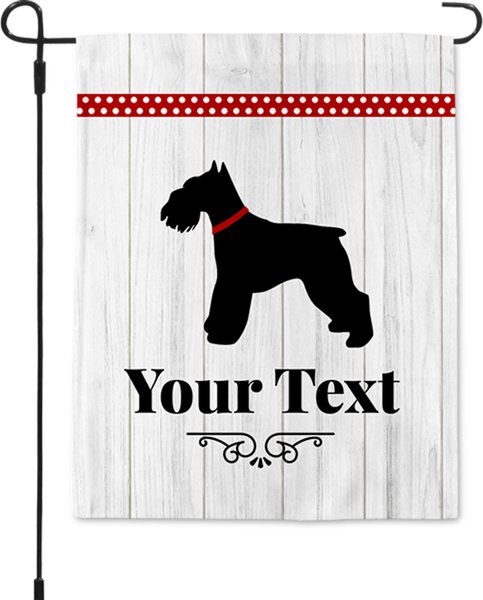 904 Custom Dog Breed Personalized Garden Flag