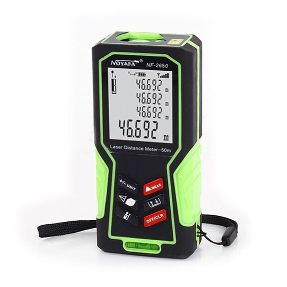 Noyafa Laser Distance Meter 164ft   1771/32in Acc...