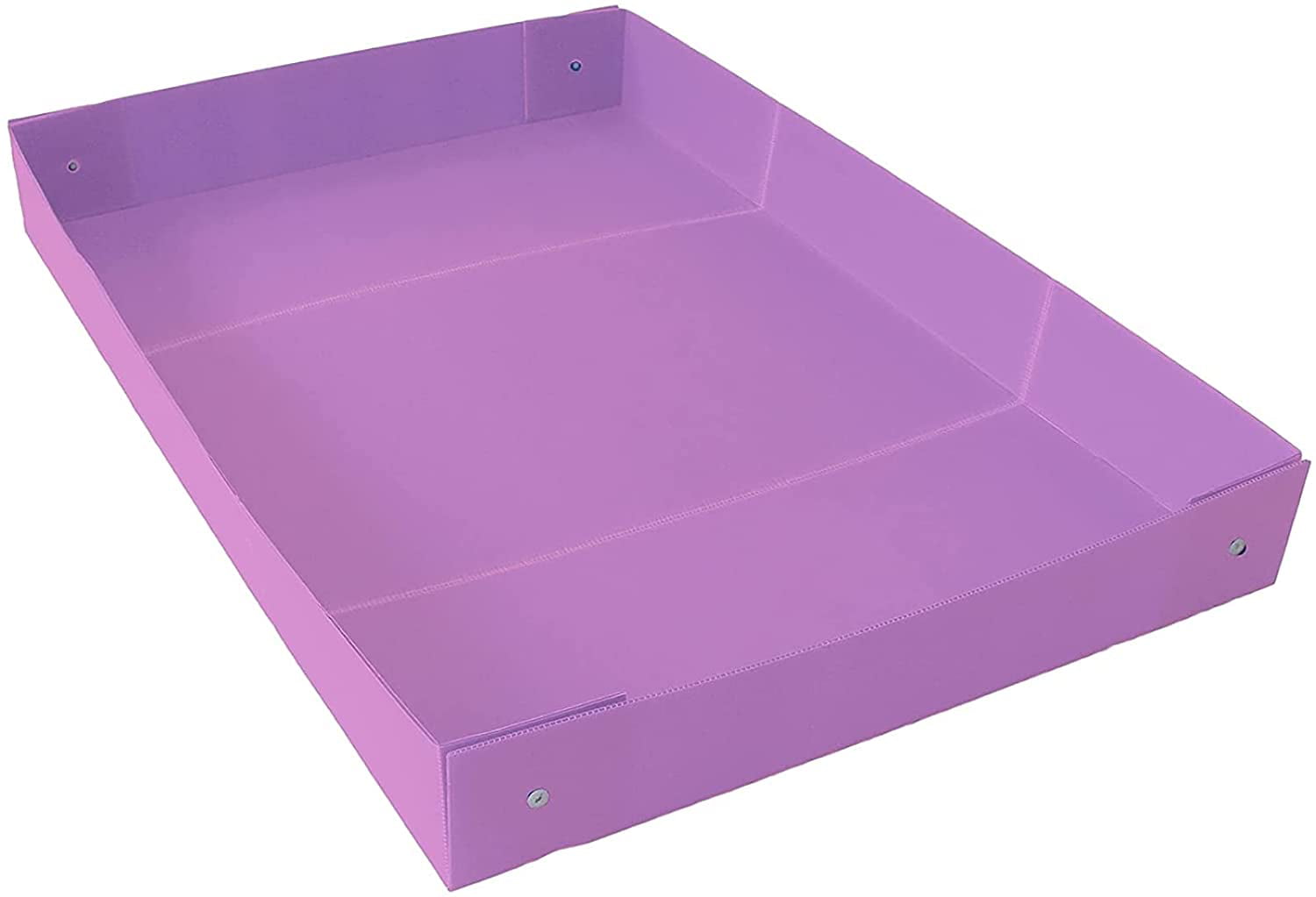 Midlee Guinea Pig Corrugated Plastic Cage Liners - 2 x 3 Panel Size - Purple