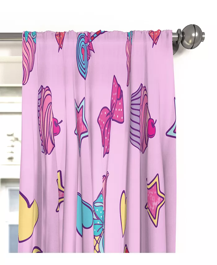 Jojo Siwa 42 x 63 Curtain Set