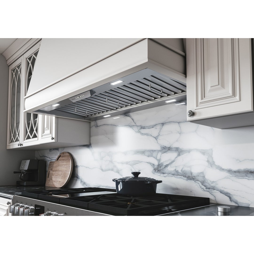 Zephyr 1200 CFM 46 Inch Wide Insert Range Hood with Airflow Control