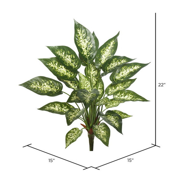 Vickerman FB172101 22 Dieffenbachia Exotica Bush ...