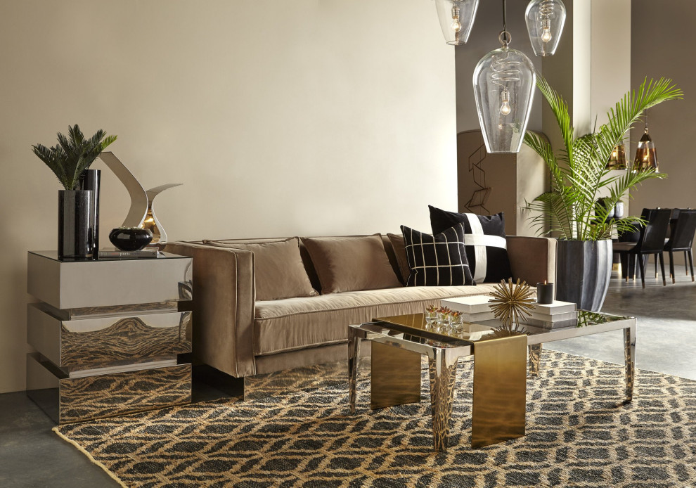 Arion Pedestal Table   Contemporary   Side Tables And End Tables   by V.S.D Furniture  Houzz