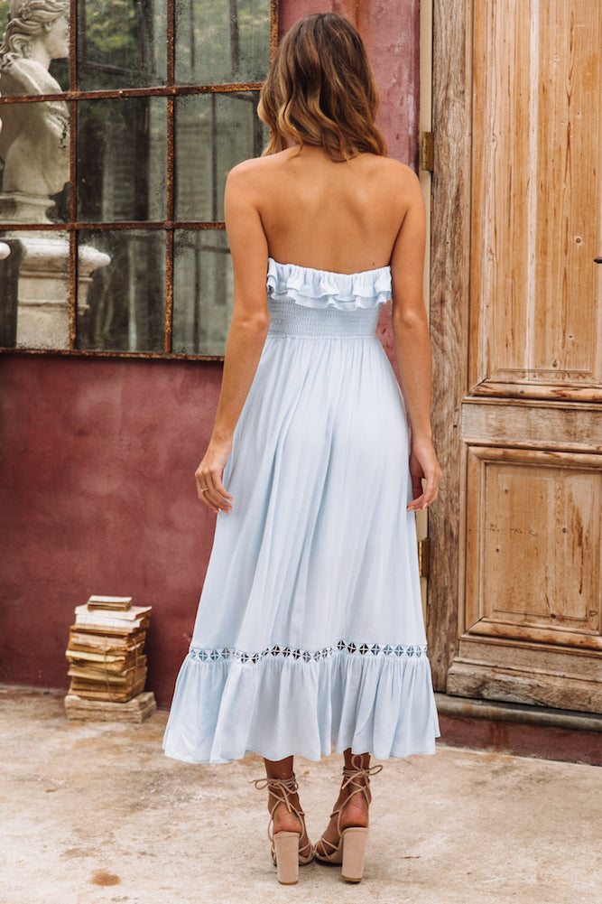 Barrymore Midi Dress Ice Blue