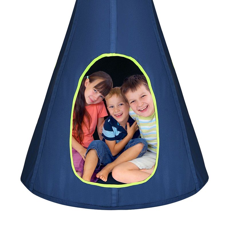 40 Inch Kids Nest Swing Chair Hanging Hammock Seat for Indoor Outdoor