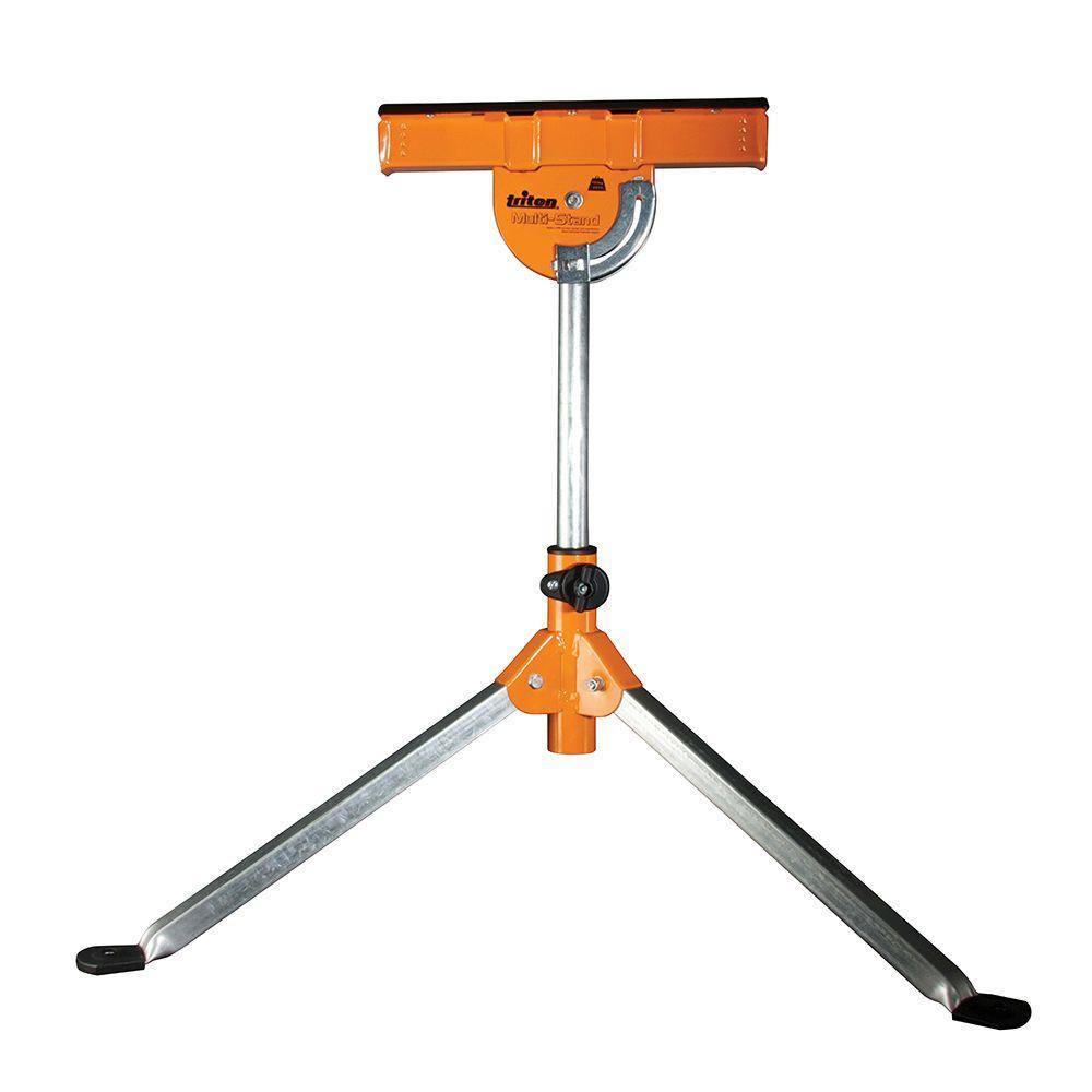 Triton 25 in. - 37 in. Multipurpose Adjustable Support Multi-Stand with Extra-Wide Tripod Base MSA200