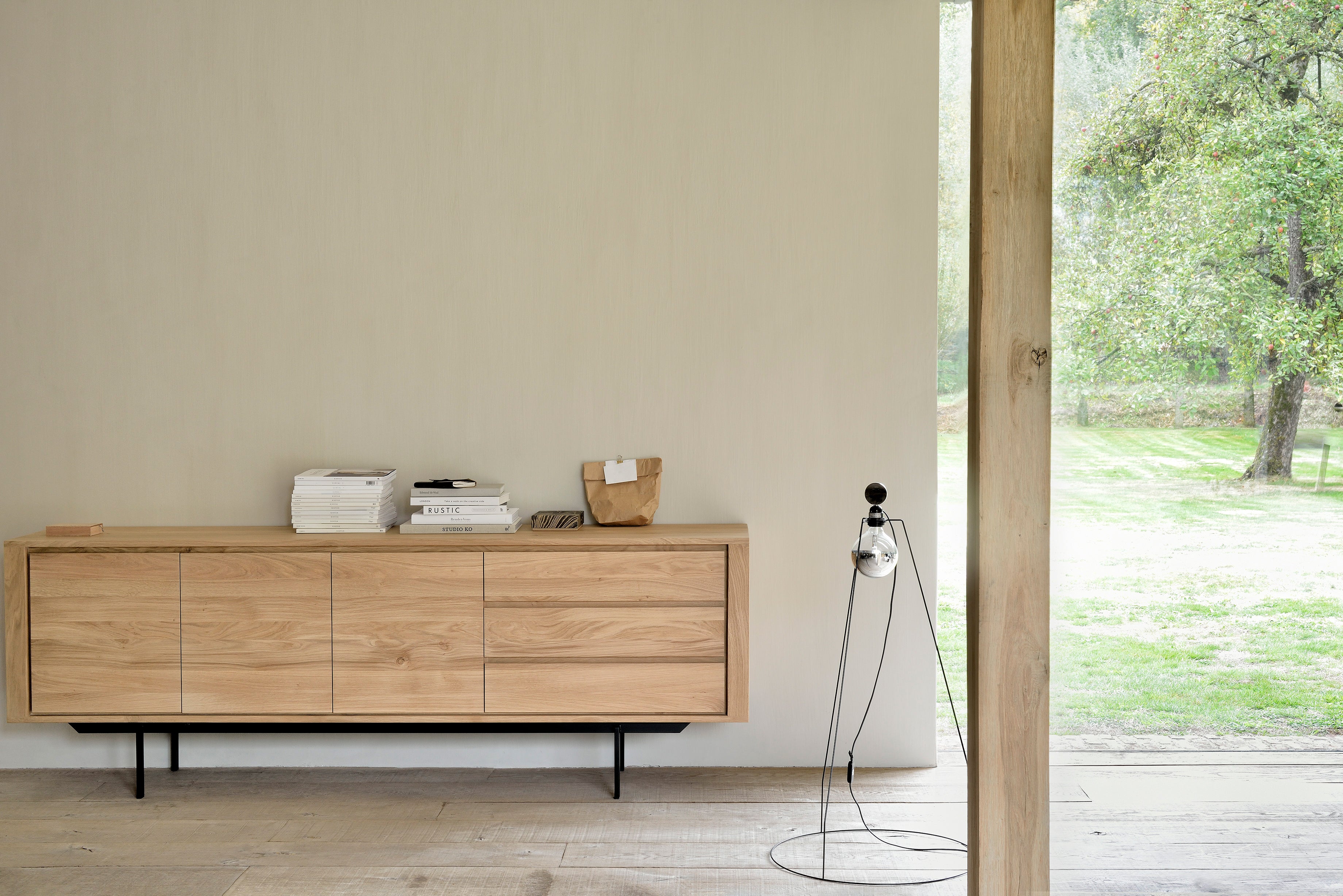 Oak Shadow Sideboard in Various Sizes