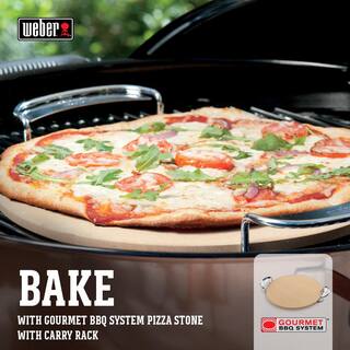 Weber Original Gourmet BBQ System Pizza Stone Insert 8836