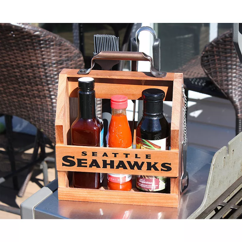 Seattle Seahawks BBQ Caddy