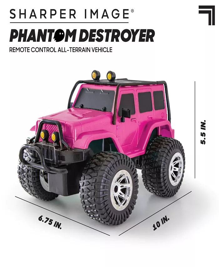 Sharper Image Remote Control All-Terrain Phantom Destroyer Toy Car Set of 2