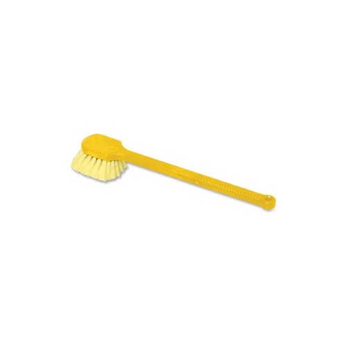 Rubbermaid Commercial Long Plastic Handle Utility Brush  RCP9B32