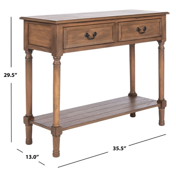 SAFAVIEH Primrose 2-Drawer Console Table - 35.5