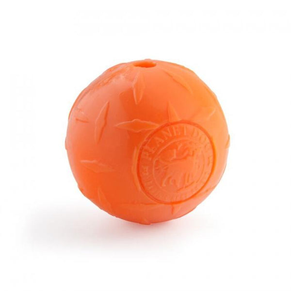 Planet Dog Orbee-Tuff Orange Diamond Plate Ball Dog Toy