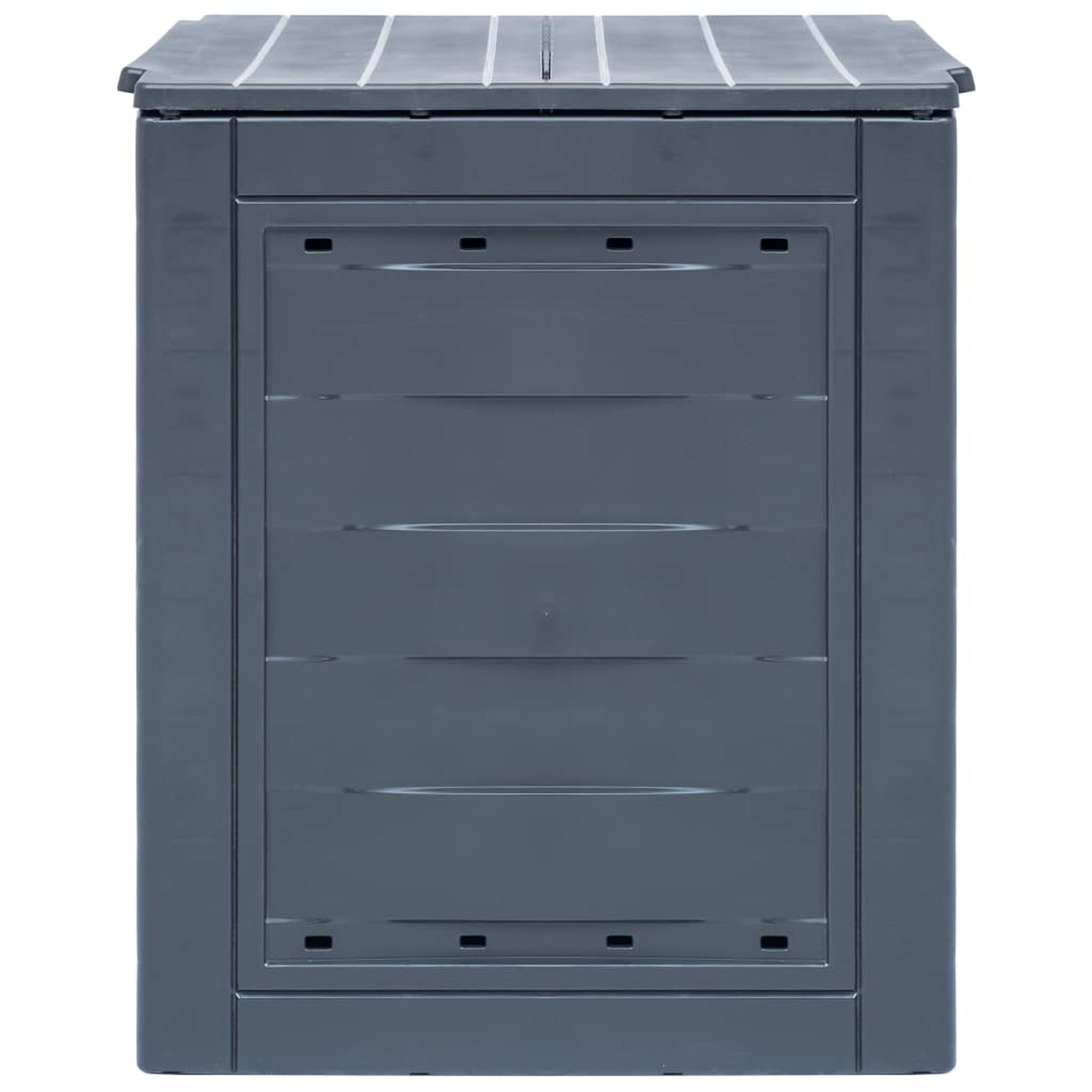 Andoer Garden Composters 3 pcs Gray 23.6"x23.6"x28.7" 206.1 gal