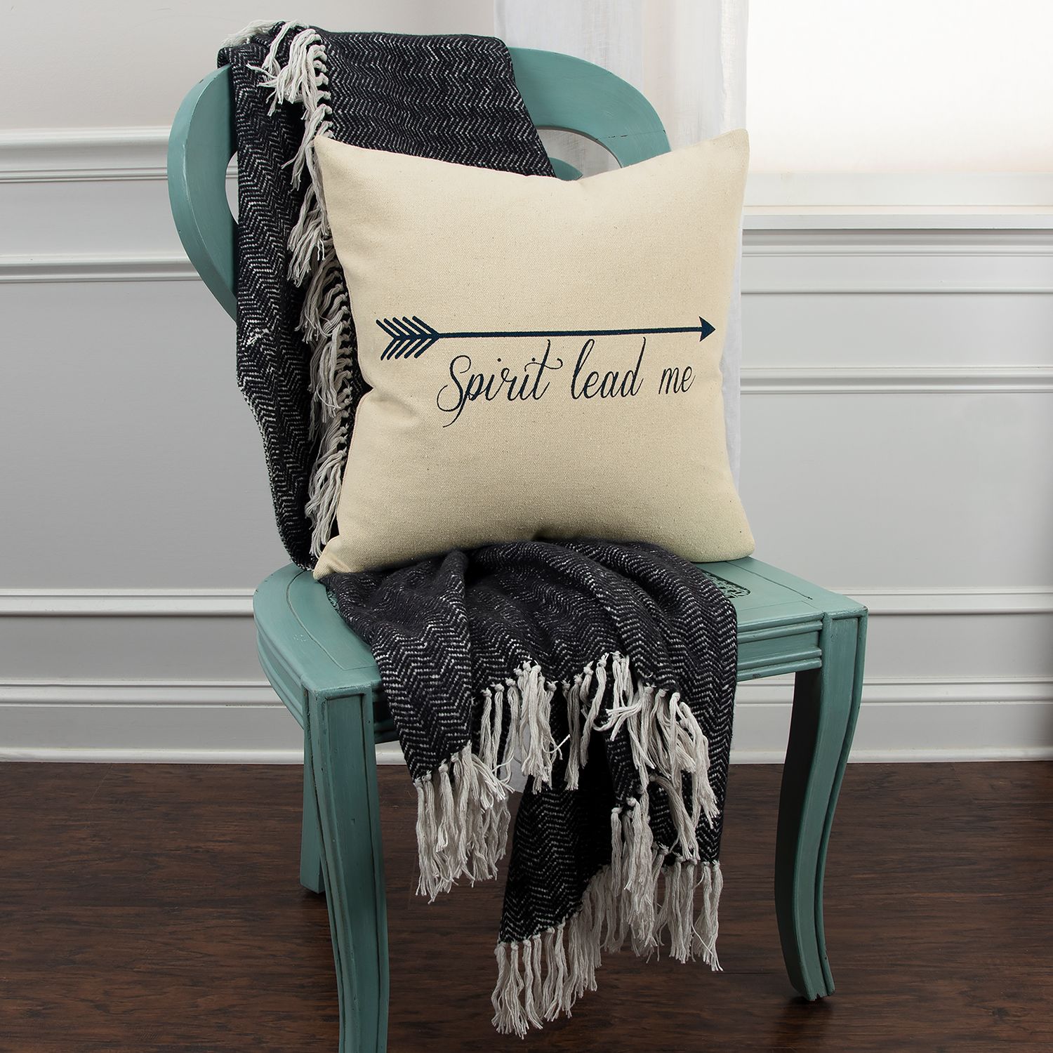 Rizzy Home Jaclyn Throw Pillow