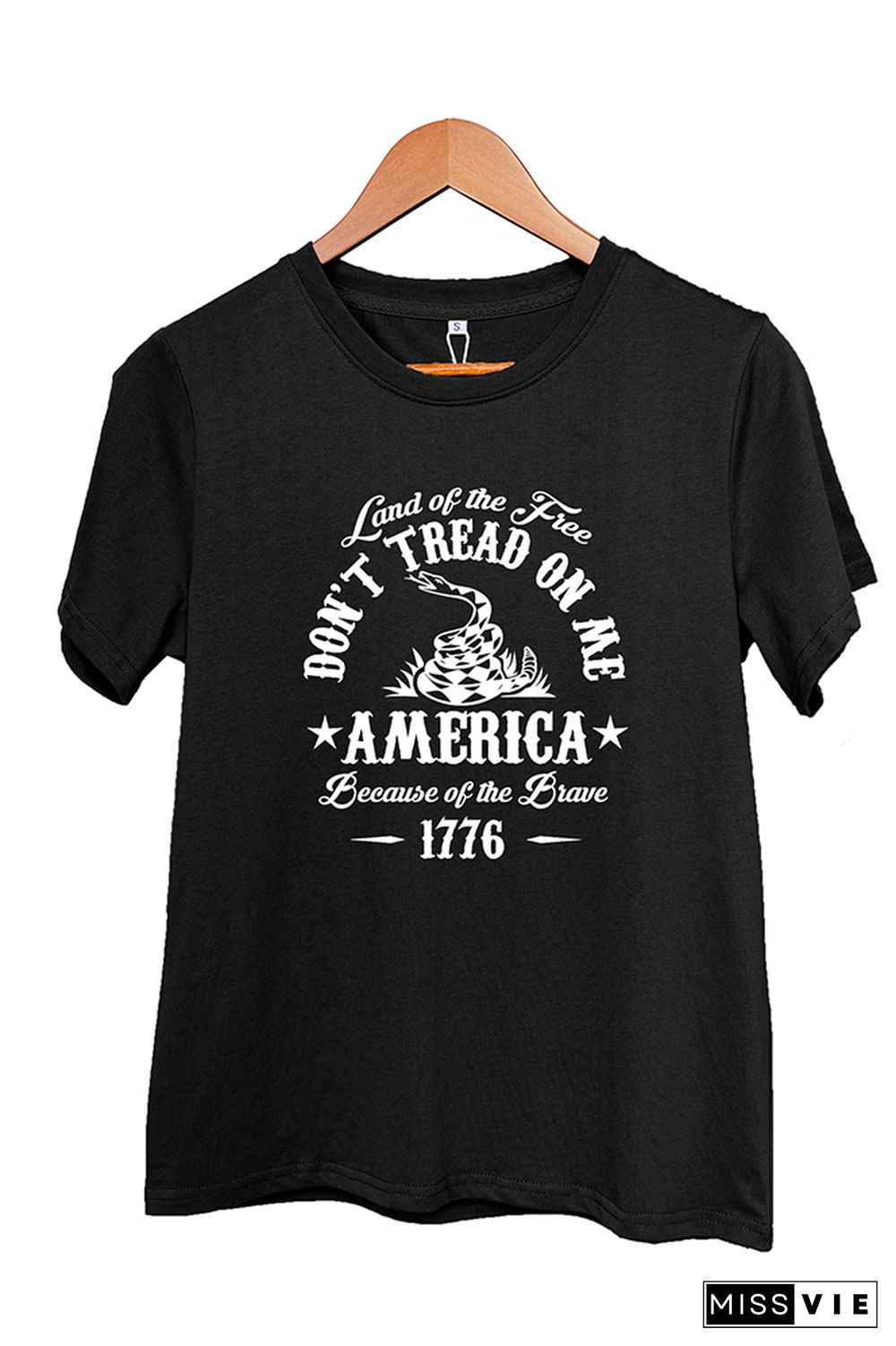 Dont' Tread On Me Graphic T-Shirt Wholesale