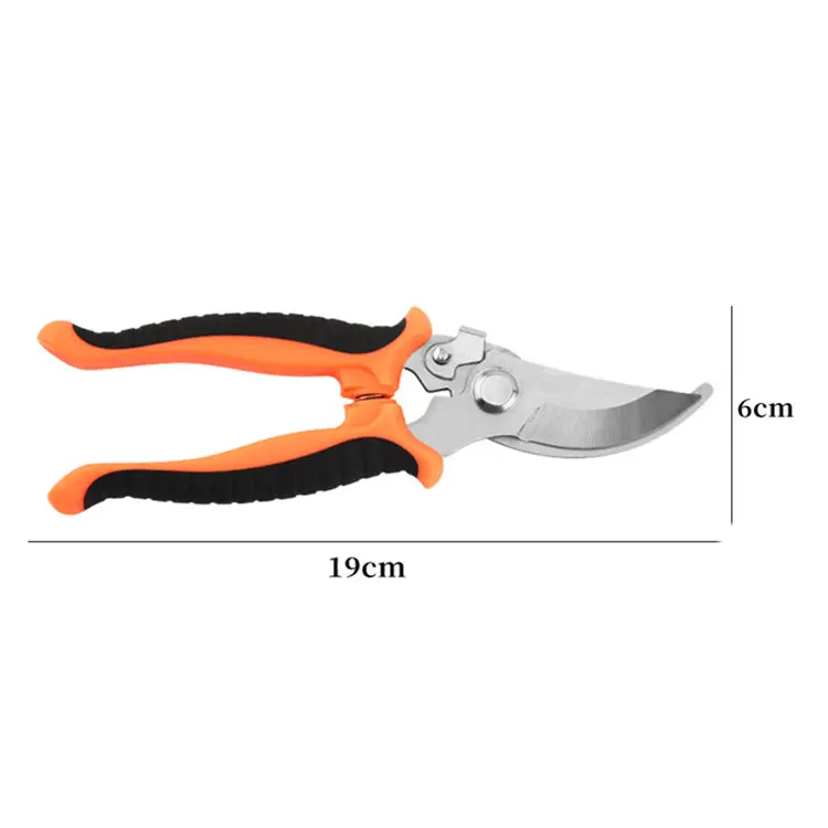 Stainless Steel Blades Garden Hand Held Pruning Shears scissors for garden work Garden tool