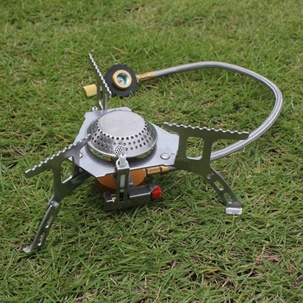 Outdoor Aluminum Alloy Portable Camping Mini Picnic Folding Stove Burner