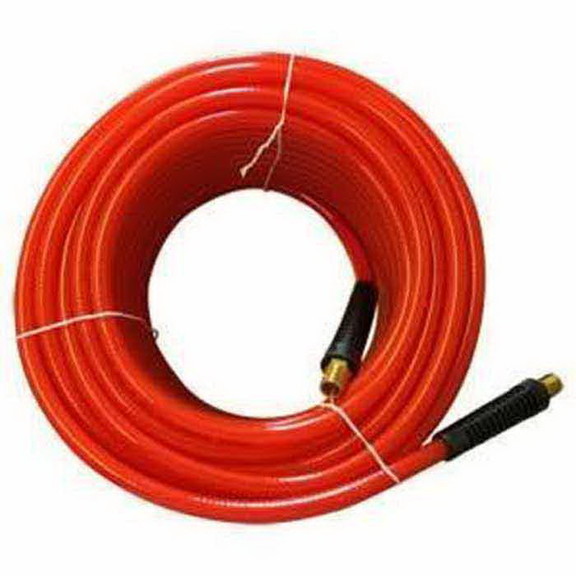 Interstate Pneumatics HA04 025 Red PVC Hose 1/4 In...