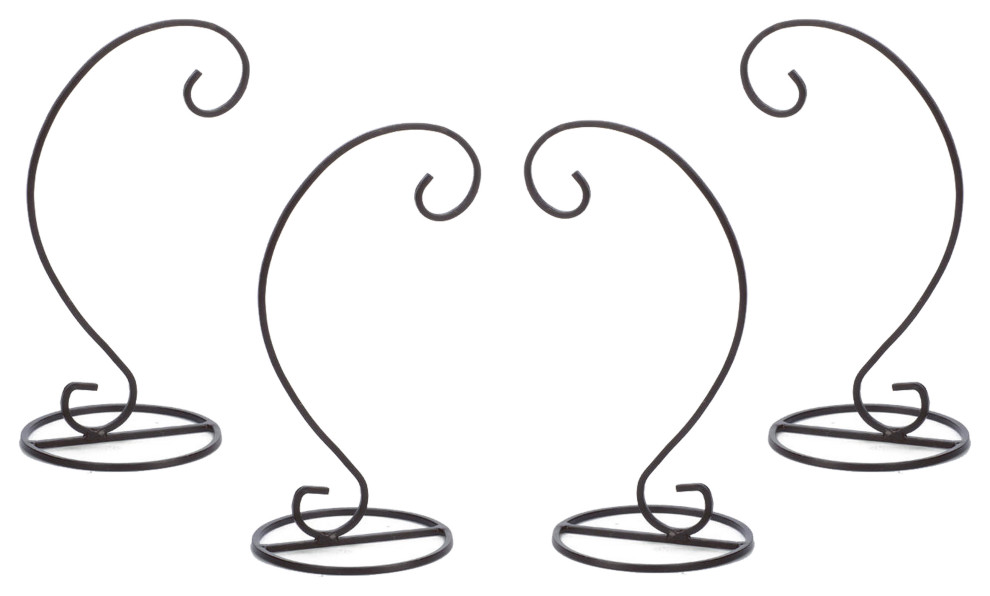 Harp Metal Ornament Stands  Set of 4   Transitional   Christmas Ornaments   by Tripar International  Inc.  Houzz