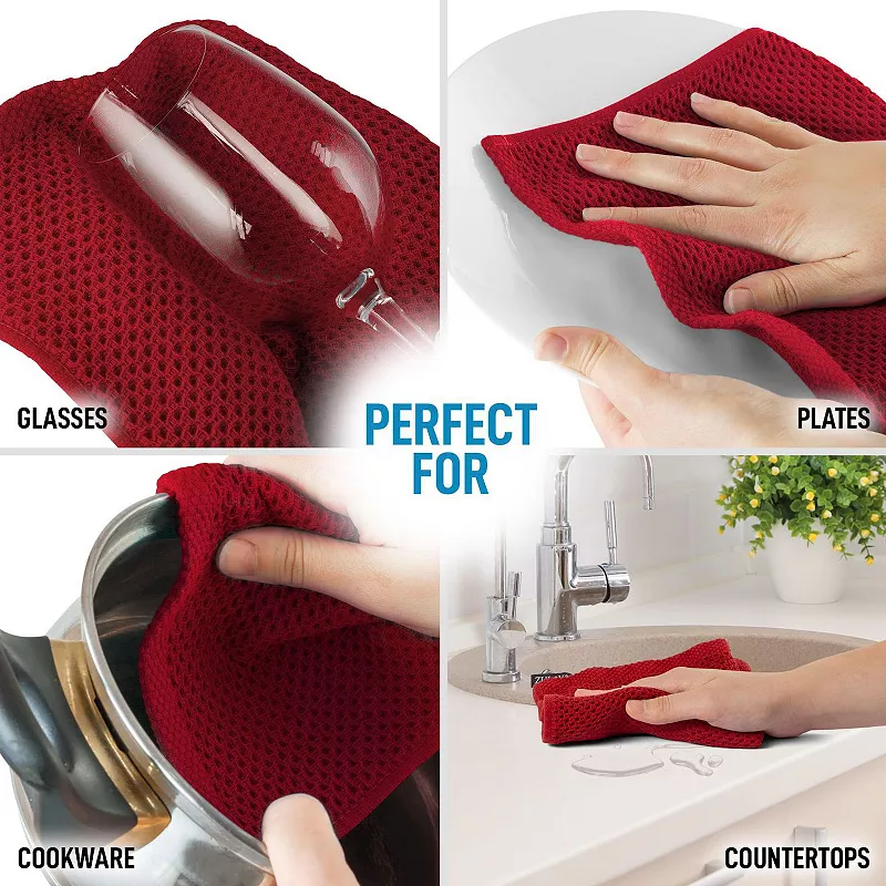 Waffle Weave Kitchen Towels