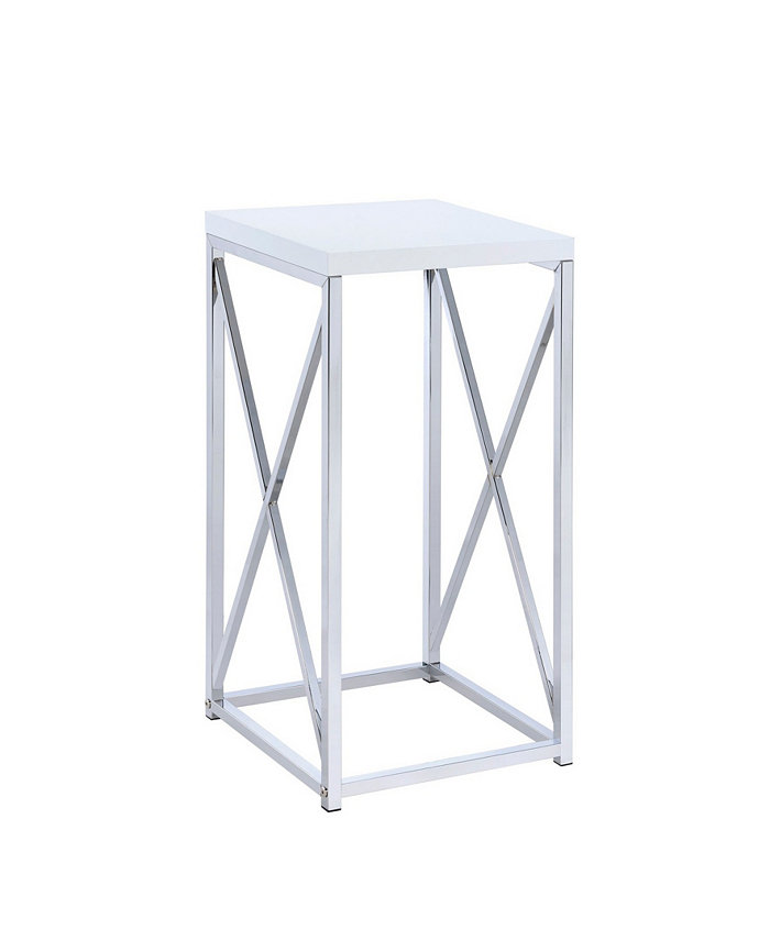 Coaster Home Furnishings Homestead Accent Table with X-Shaped Base