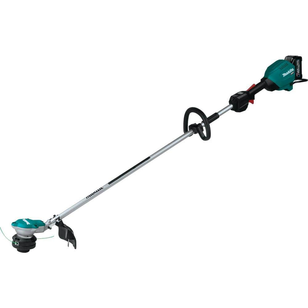 Makita 40V max XGT Brushless Cordless 15 in. String Trimmer Kit (4.0 Ah) with bonus 40V Max XGT 4.0Ah Battery GRU01M1-BL4040