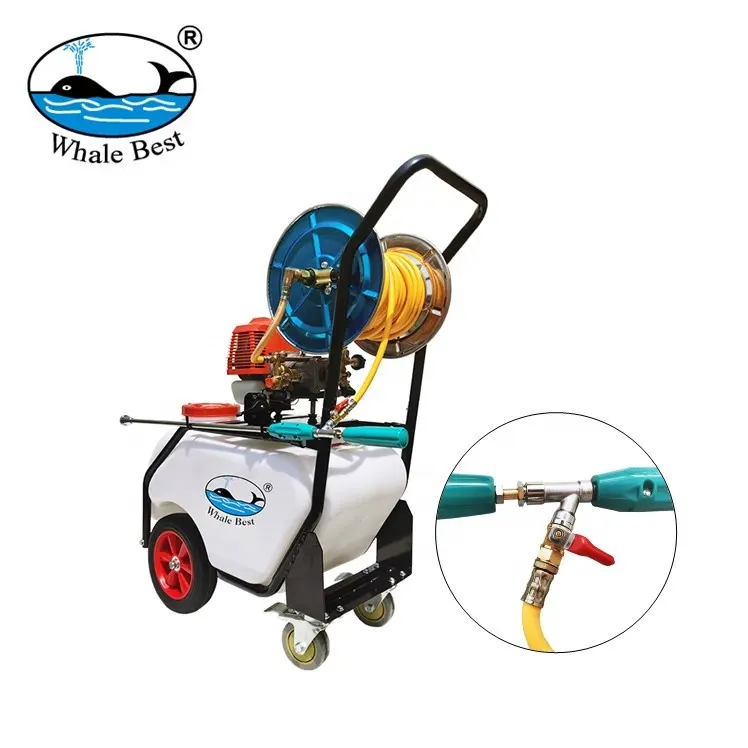 Pest control pressure trolley power sprayer