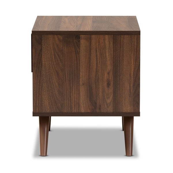 Naoki Modern and Contemporary 1-Drawer Nightstand - - 31302870