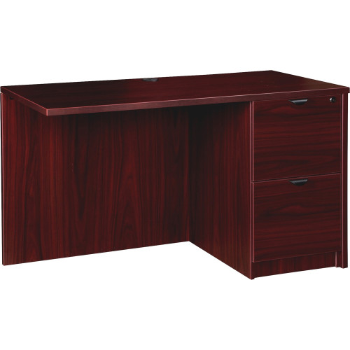 Lorell Prominence 2.0 Mahogany Laminate Right Return - 2-Drawer (PR2442RMY)