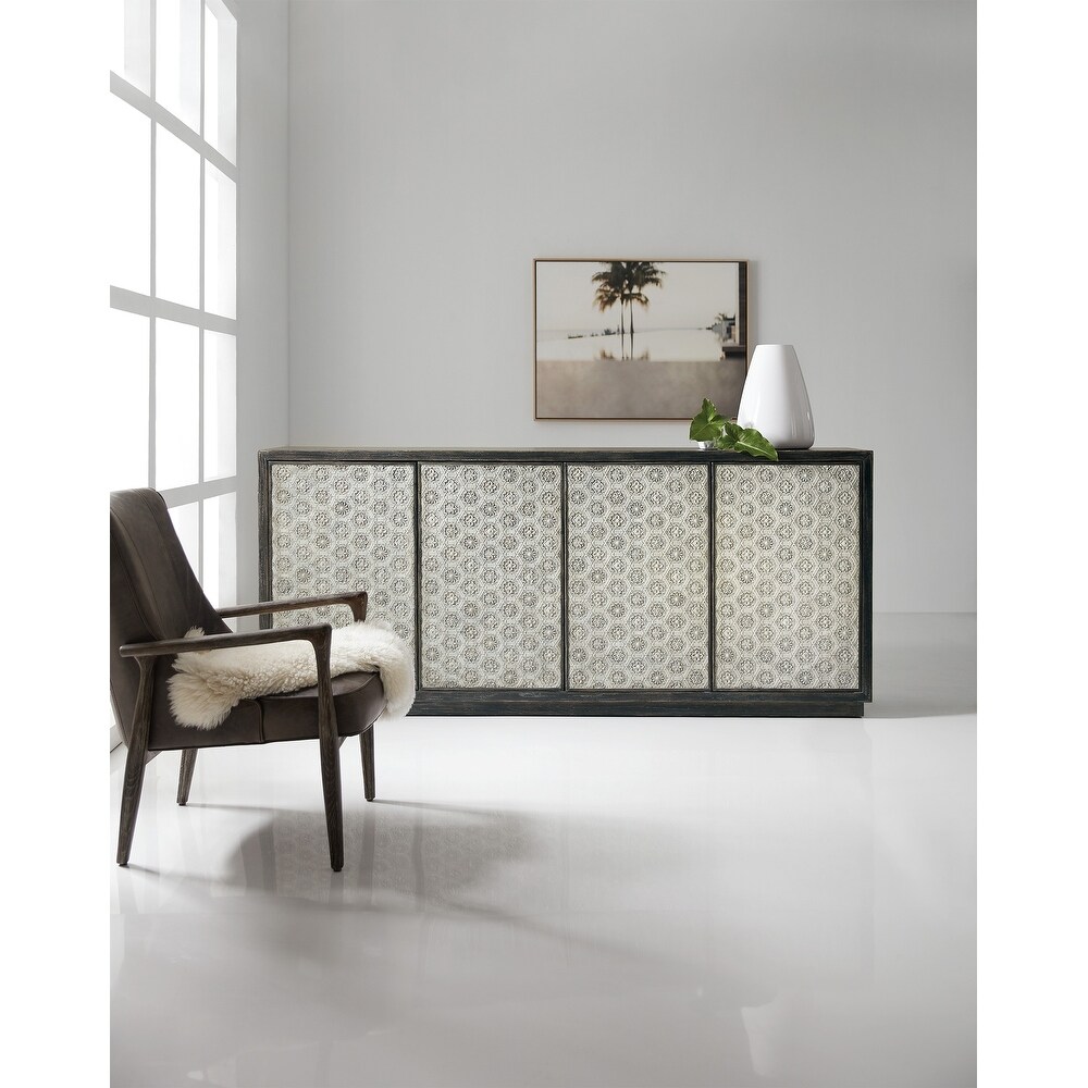 Melange Greystone Four Door Credenza   90\